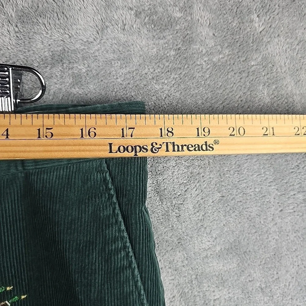Polo Ralph Lauren Corduroy Pants Mens 35x31 Hunter Green Mallard Ducks Birdwatch